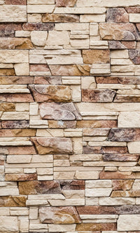 Dimex Stone Wall Fotobehang 150x250cm 2 banen | Yourdecoration.be