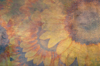 Dimex Sunflower Abstract Fotobehang 375x250cm 5 banen | Yourdecoration.be