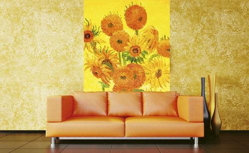 Dimex Sunflowers 2 Fotobehang 150x250cm 2 banen Sfeer | Yourdecoration.be