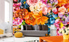 Dimex Vintage Flowers Fotobehang 375x250cm 5 banen Sfeer | Yourdecoration.be