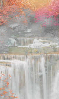 Dimex Waterfall Abstract II Fotobehang 150x250cm 2 banen | Yourdecoration.be