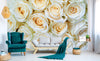 Dimex White Roses Fotobehang 375x250cm 5 banen Sfeer | Yourdecoration.be
