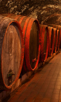 Dimex Wine Barrels Fotobehang 150x250cm 2 banen | Yourdecoration.be