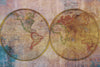 Dimex Wold Map Abstract II Fotobehang 375x250cm 5 banen | Yourdecoration.be