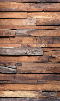 Dimex Wooden Wall Fotobehang 150x250cm 2 banen | Yourdecoration.be