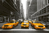 Dimex Yellow Taxi Fotobehang 375x250cm 5 banen | Yourdecoration.be