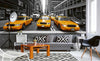 Dimex Yelow Taxi Fotobehang 375x150cm 5 banen Sfeer | Yourdecoration.be