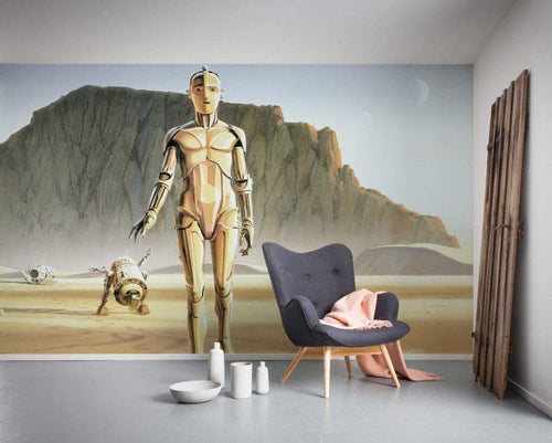 Komar Star Wars Classic RMQ Droids Vlies Fotobehang 500x250cm 10 banen Sfeer | Yourdecoration.be