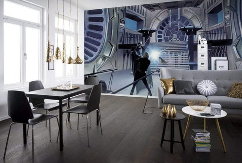Komar Star Wars Classic RMQ Duell Throneroom Vlies Fotobehang 500x250cm 10 banen Sfeer | Yourdecoration.be
