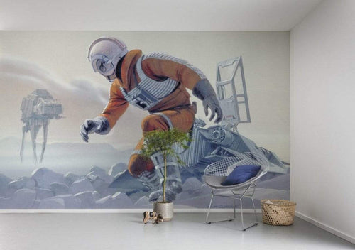 Komar Star Wars Classic RMQ Hoth Battle Pilot Vlies Fotobehang 500x250cm 10 banen Sfeer | Yourdecoration.be
