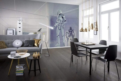 Komar Star Wars Classic RMQ Stormtrooper Hallway Vlies Fotobehang 500x250cm 10 banen Sfeer | Yourdecoration.be