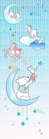 Komar Winnie Pooh Piglet and Stars Vlies Fotobehang 100x280cm 2 banen | Yourdecoration.be