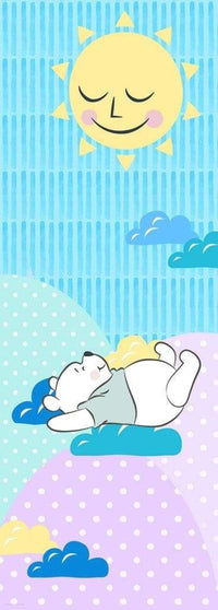 Komar Winnie Pooh Take a Nap Vlies Fotobehang 100x280cm 2 banen | Yourdecoration.be