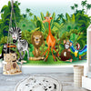Fotobehang - Jungle animals - Vliesbehang
