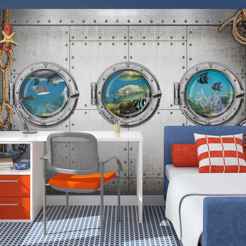 Fotobehang - Portholes - Vliesbehang