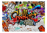Artgeist Colorful Graffiti Vlies Fotobehang | Yourdecoration.be