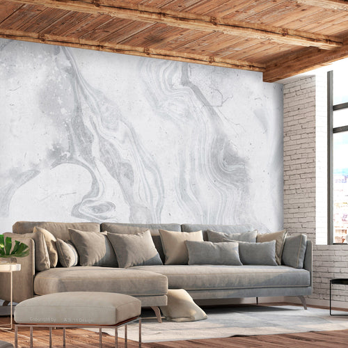 Fotobehang - Cloudy Marble - Vliesbehang