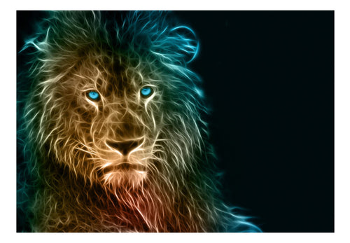 Fotobehang - Abstract Lion - Vliesbehang