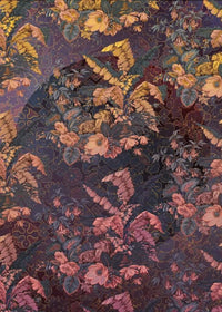 Komar Orient Violet Vlies Fotobehang 200x270cm 4 banen | Yourdecoration.be