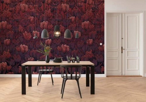 Komar Tulipe Vlies Fotobehang 400x280cm 8 banen Sfeer | Yourdecoration.be