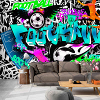 Fotobehang - Sports Graffiti - Vliesbehang