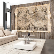 Fotobehang - Nova Orbis Tabula - Vliesbehang