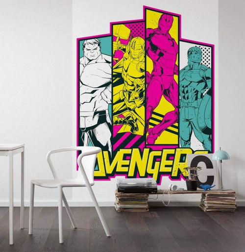 Komar Avengers Flash Vlies Fotobehang 200x280cm 4 Banen Sfeer | Yourdecoration.be