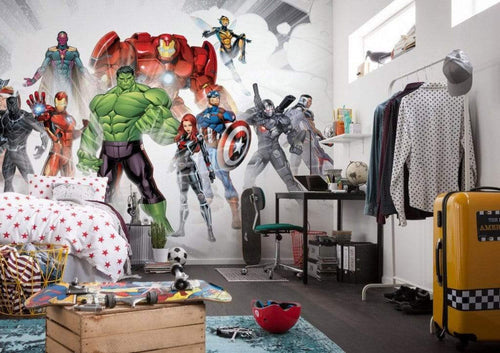 Komar Avengers Unite Vlies Fotobehang 500x280cm 10 Banen Sfeer | Yourdecoration.be