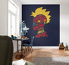 Komar Captain Marvel saves the World Vlies Fotobehang 250x280cm 5 Banen Sfeer | Yourdecoration.be