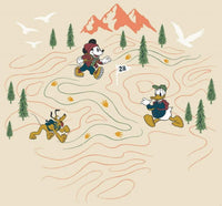 Komar Mickey Meets the Mountain Vlies Fotobehang 300x280cm 6 Banen | Yourdecoration.be