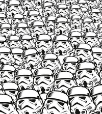 Komar Star Wars Stormtrooper Swarm Vlies Fotobehang 250x280cm 5 Banen | Yourdecoration.be