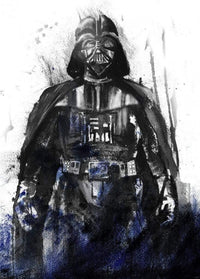 Komar Star Wars Watercolor Vader Vlies Fotobehang 200x280cm 4 Banen | Yourdecoration.be