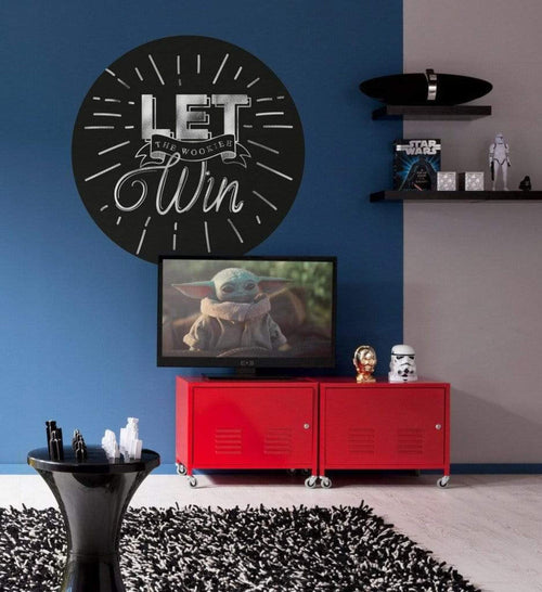 Komar Star Wars Wookie Win Zelfklevend Fotobehang 128x128cm Rond Sfeer | Yourdecoration.be