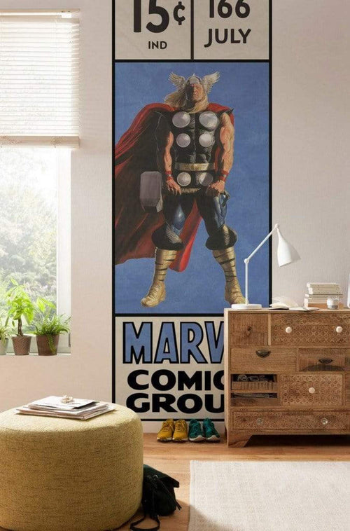 Komar Thor Retro Comic Box Vlies Fotobehang 100x280cm 2 Banen Sfeer | Yourdecoration.be