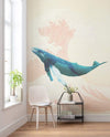 Komar Whale Voyage Vlies Fotobehang 200x280cm 4 Banen Sfeer | Yourdecoration.be
