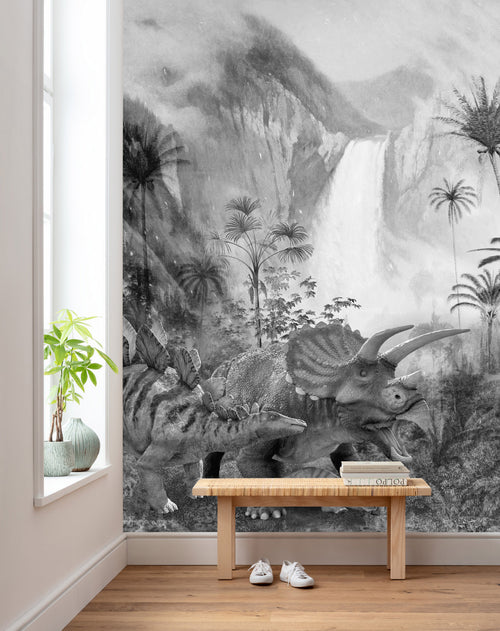 Komar Vlies Fotobehang Iax4 0020 Jurassic Waterfall Interieur | Yourdecoration.be