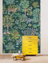 Komar Vlies Fotobehang Inx4 055 Happy Jungle Interieur | Yourdecoration.be