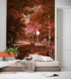 Komar Vlies Fotobehang Inx4 090 Autumna Rosso Interieur | Yourdecoration.be