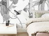 Komar Vlies Fotobehang Inx8 082 Croissances Monochrome Detail | Yourdecoration.be