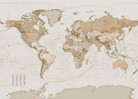 Komar Vlies Fotobehang X7 1015 Earth Map | Yourdecoration.be