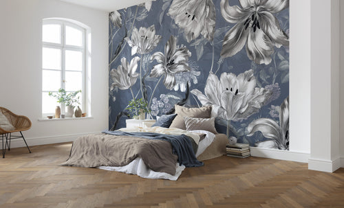 Komar Vlies Fotobehang X7 1041 Merian Blue Interieur | Yourdecoration.be