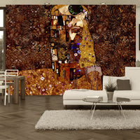 Fotobehang - Klimt Inspiration Image of Love - Vliesbehang