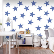 Fotobehang - Blue Star - Vliesbehang