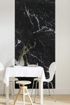 Komar Marble Nero Vlies Fotobehang 100x250cm 1 baan Sfeer | Yourdecoration.be