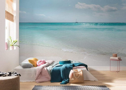 Komar Azur Ocean Vlies Fotobehang 400x250cm 4 banen Sfeer | Yourdecoration.nl
