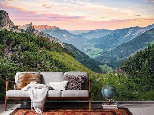 Komar Alps Vlies Fotobehang 400x250cm 4 banen Sfeer | Yourdecoration.be