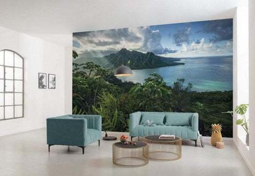 Komar Jurassic Island Vlies Fotobehang 450x280cm 9 banen Sfeer | Yourdecoration.be